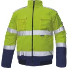 CLOVELLY PILOT dzseki HV sárga/navy 2XL