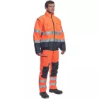 CLOVELLY PILOT dzseki HV narancs/navy2XL