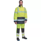 SEFTON kabát HV sárga/navy 4XL