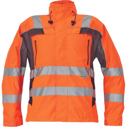 TICINO kabát HV narancs/feteke 3XL