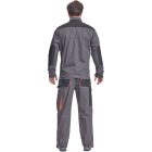 CARL kabát szürke-fekete 56