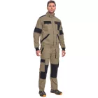 MAX SUMMER kabát homok/fekete 48