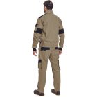 MAX SUMMER kabát homok/fekete 52