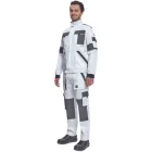 MAX SUMMER kabát fehér/szürke 58