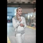 MONTROSE LADY kabát fehér/szürke 52