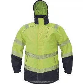 KNOXFIELD PROFI HV kabát sárga 5XL
