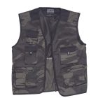 CRAMBE mellény terepmintás zöld M