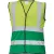 LYNX DUO HV mellény sárga/zöld 3XL