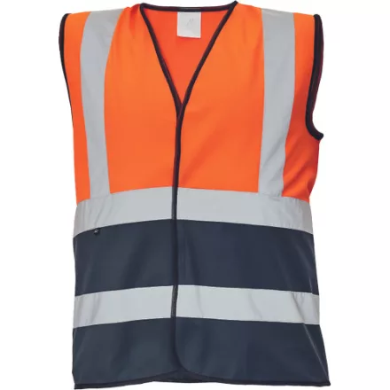 LYNX DUO HV mellény narancs/navy XL