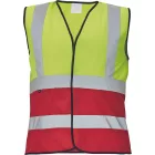 LYNX DUO HV mellény sárga/piros XL