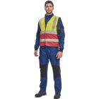 LYNX DUO HV mellény sárga/piros 3XL