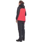 KNOXFIELD LADY bélelt antracit/piros XS