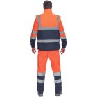 HELLIN HV mellény narancssárga/navy XXL