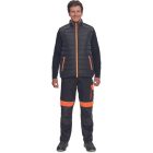 MAX VIVO LIGHT mellény fekete/narancsXXL