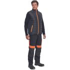 MAX VIVO LIGHT mellény fekete/narancsXXL