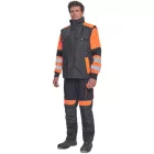 MAX VIVO mellény fekete/narancssárga M