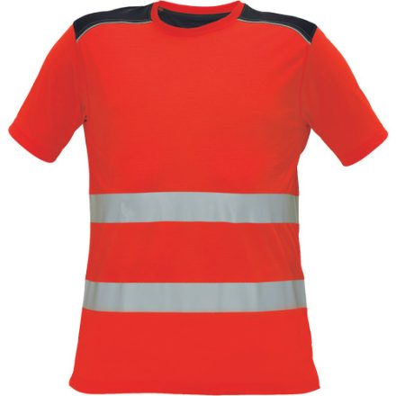 Logózott póló KNOXFIELD Hi-Vis