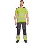 Logózott póló KNOXFIELD Hi-Vis
