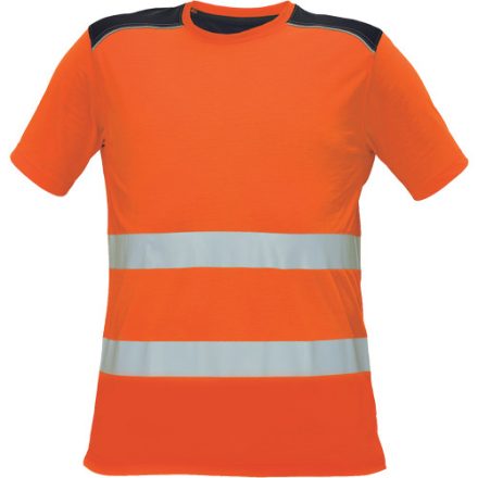 Logózott póló KNOXFIELD Hi-Vis