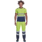 Logózott póló MONZON Hi-Vis