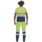 Logózott póló MONZON Hi-Vis