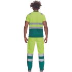 Logózott póló MONZON Hi-Vis