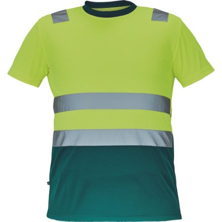 Logózott póló MONZON Hi-Vis