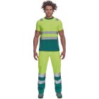 Logózott póló MONZON Hi-Vis