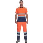 Logózott póló MONZON Hi-Vis