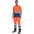 Logózott póló MONZON Hi-Vis