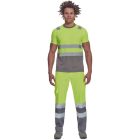 Logózott póló MONZON Hi-Vis