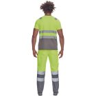 Logózott póló MONZON Hi-Vis