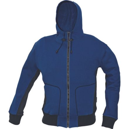 Logózott kapucnis kardigán STANMORE