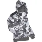 Logózott pulóver CRAMBE HOODIE