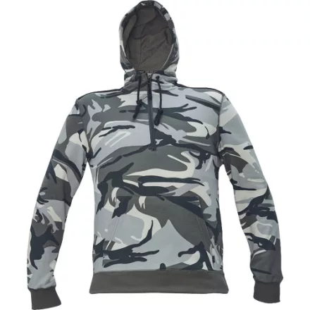 Logózott pulóver CRAMBE HOODIE