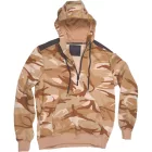 Logózott pulóver CRAMBE HOODIE