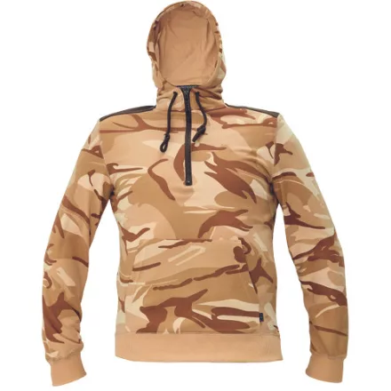 Logózott pulóver CRAMBE HOODIE