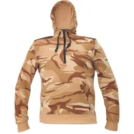 Logózott pulóver CRAMBE HOODIE