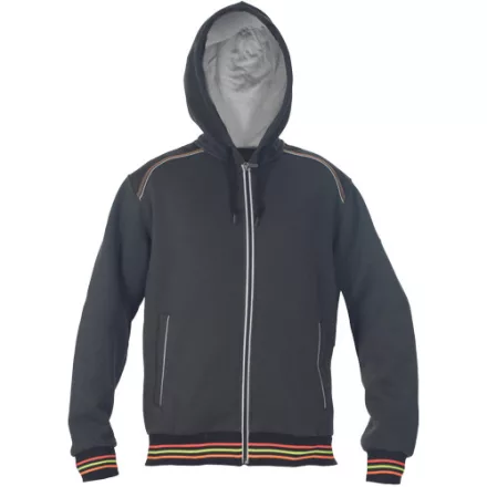 Logózott kapucnis kardigán KNOXFIELD RYO