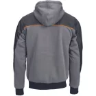 Logózott kapucnis kardigán CREMORNE