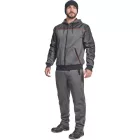 Logózott kapucnis kardigán CREMORNE