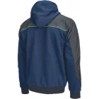 Logózott kapucnis kardigán CREMORNE