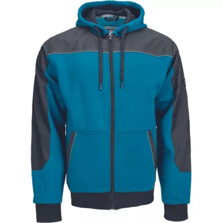 Logózott kapucnis kardigán CREMORNE