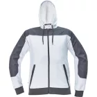 Logózott kapucnis kardigán CREMORNE