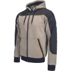 Logózott kapucnis kardigán CREMORNE