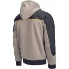 Logózott kapucnis kardigán CREMORNE