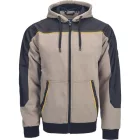 Logózott kapucnis kardigán CREMORNE