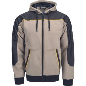 Logózott kapucnis kardigán CREMORNE