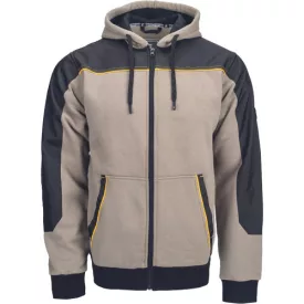 Logózott kapucnis kardigán CREMORNE