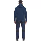 Logózott kapucnis kardigán NEURUM